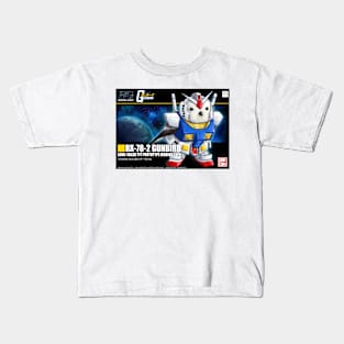 RX-78 Gunbirb [box art] Kids T-Shirt